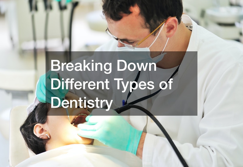 types of dentistry courses